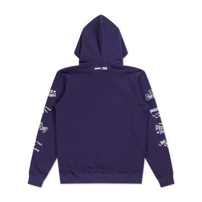 NEW ERA X BT21 THE JOURNEY COLLECTION PURPLE HOODIE
