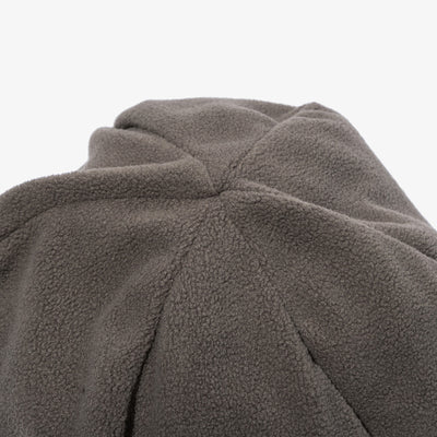 NEW ERA X THISISNEVERTHAT REAL TREE KHAKI BROWN REVERSIBLE FLEECE BEANIE