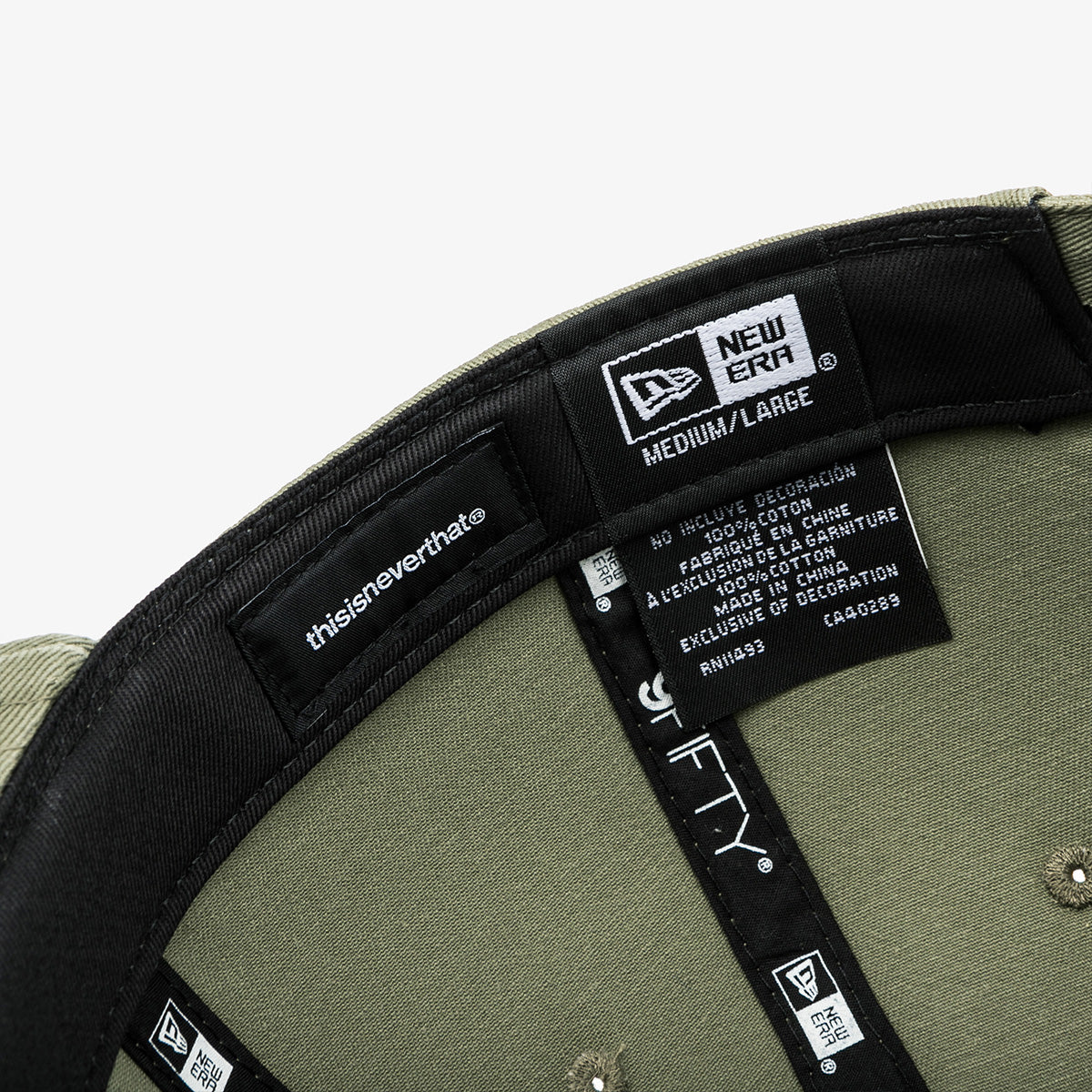 NEW ERA X THISISNEVERTHAT NEW YORK YANKEES DARK GREEN RC 9FIFTY CAP