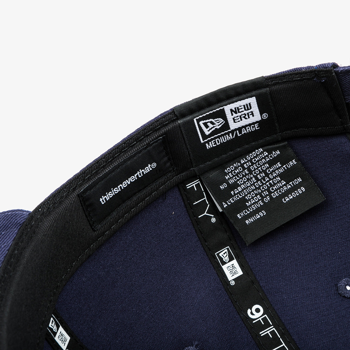 NEW ERA X THISISNEVERTHAT NEW YORK METS NAVY RC 9FIFTY CAP