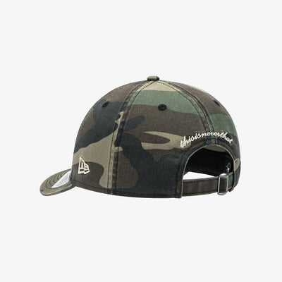 NEW ERA X THISISNEVERTHAT NEW YORK METS DARK GREEN CAMO RC 9FIFTY CAP