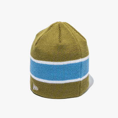 NEW ERA X THISISNEVERTHAT NEW YORK YANKEES STRIPE OLIVE BEANIE
