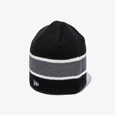 NEW ERA X THISISNEVERTHAT NEW YORK YANKEES STRIPE BLACK BEANIE