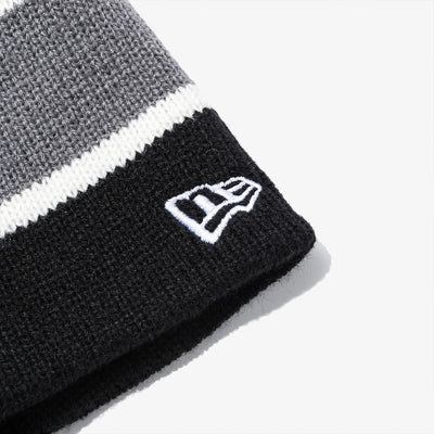 NEW ERA X THISISNEVERTHAT NEW YORK YANKEES STRIPE BLACK BEANIE
