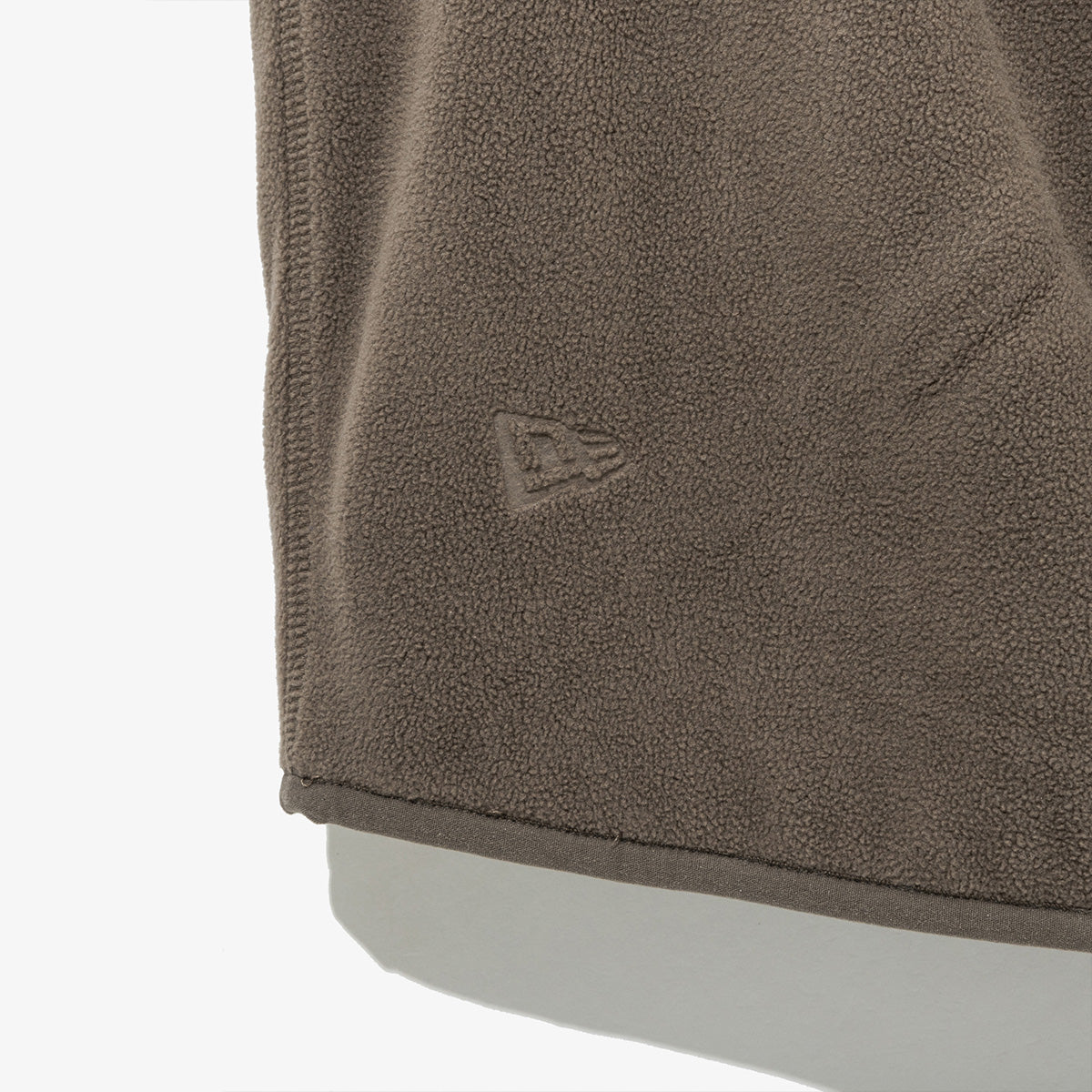 NEW ERA X THISISNEVERTHAT REAL TREE KHAKI BROWN REVERSIBLE FLEECE VEST