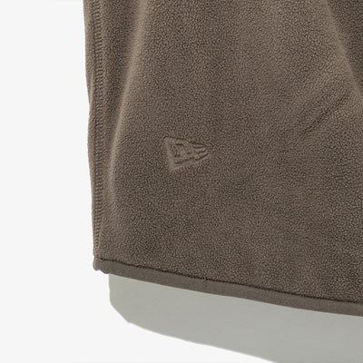 NEW ERA X THISISNEVERTHAT REAL TREE KHAKI BROWN REVERSIBLE FLEECE VEST