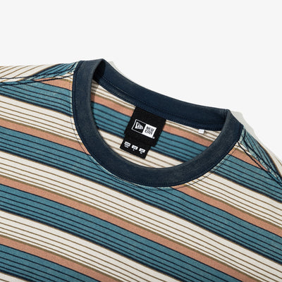 NEW ERA X THISISNEVERTHAT BORDER BEIGE LONG SLEEVE T-SHIRT