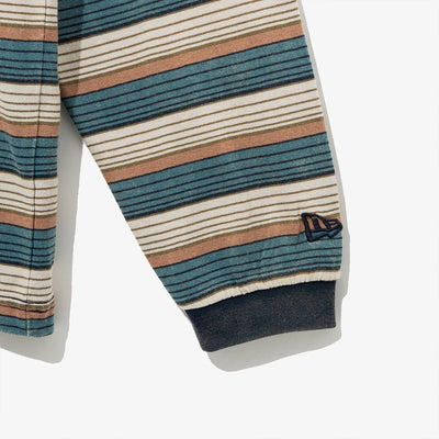 NEW ERA X THISISNEVERTHAT BORDER BEIGE LONG SLEEVE T-SHIRT