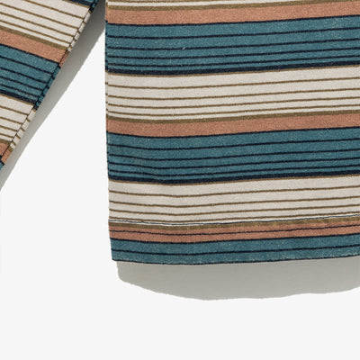 NEW ERA X THISISNEVERTHAT BORDER BEIGE LONG SLEEVE T-SHIRT