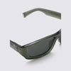 NEW ERA X A. SOCIETY DARK GREEN SCOTTY SUNGLASSES