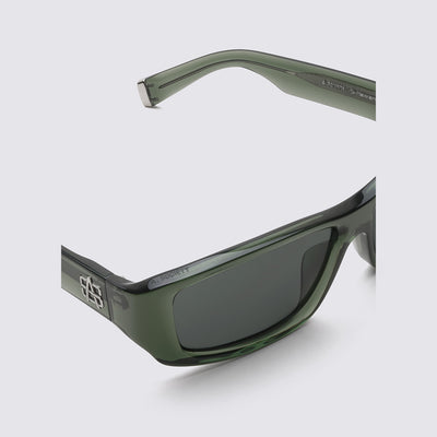 NEW ERA X A. SOCIETY DARK GREEN SCOTTY SUNGLASSES