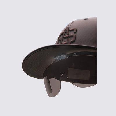 NEW ERA X A. SOCIETY EXCLUSIVE BROWN 9FIFTY LOW PROFILE CAP AND SUNGLASS LENS BOX SET