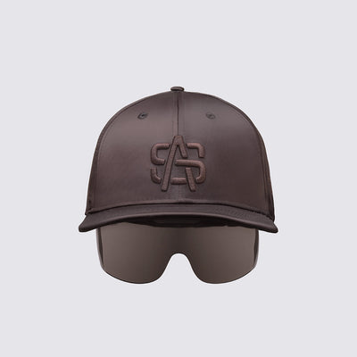 NEW ERA X A. SOCIETY EXCLUSIVE BROWN 9FIFTY LOW PROFILE CAP AND SUNGLASS LENS BOX SET
