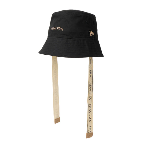 NEW ERA 2 WAY LOGO TAPE BLACK WOMEN GOLF BUCKET 01 – New Era Hong Kong