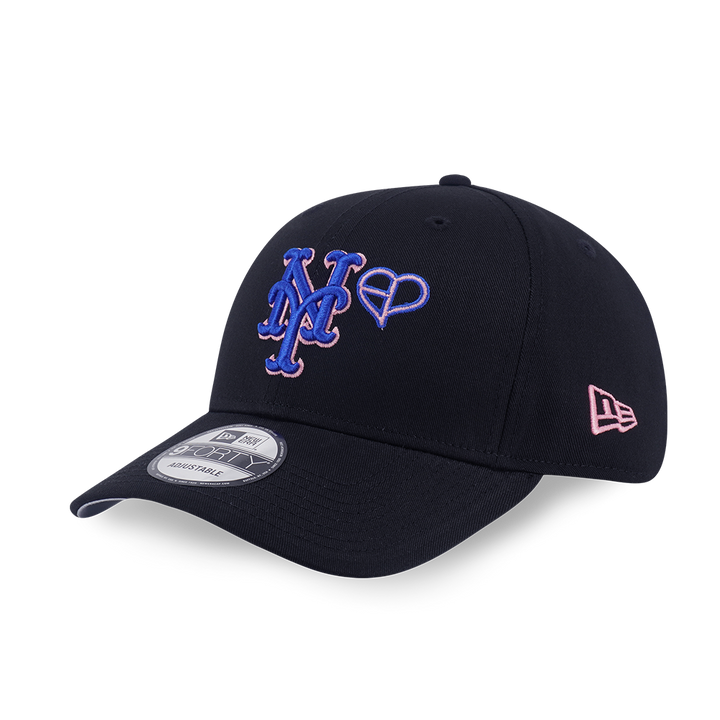 NEW ERA X MLB X BLACKPINK 2025 CHICAGO WHITE SOX BLACK 9FORTY CAP