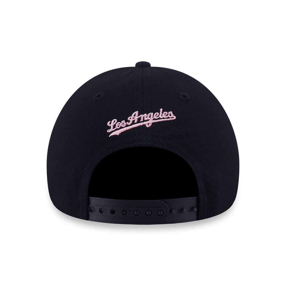 NEW ERA X MLB X BLACKPINK 2025 LOS ANGELES DODGERS BLACK 9FORTY CAP
