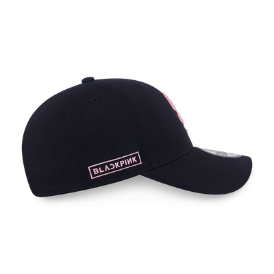 NEW ERA X MLB X BLACKPINK 2025 CHICAGO WHITE SOX BLACK 9FORTY CAP
