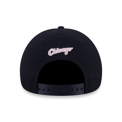 NEW ERA X MLB X BLACKPINK 2025 CHICAGO WHITE SOX BLACK 9FORTY CAP