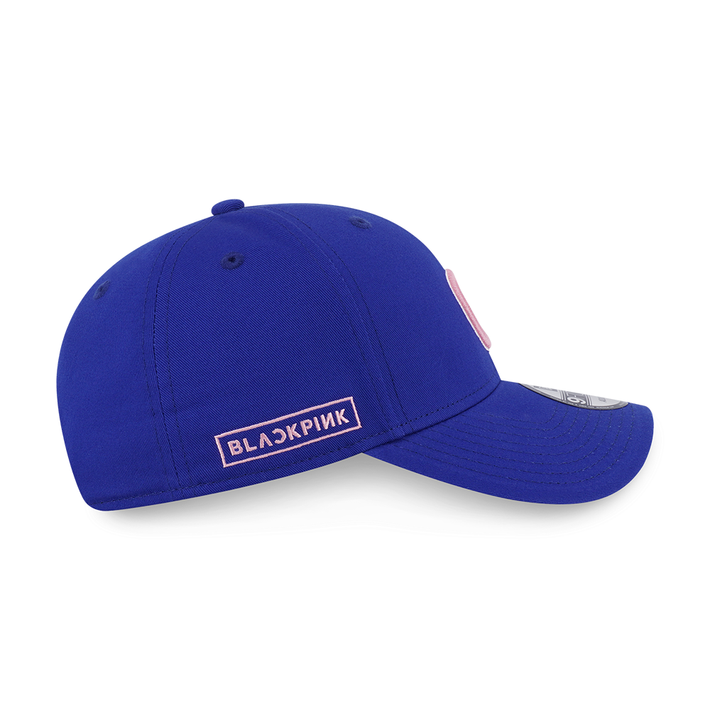 NEW ERA X MLB X BLACKPINK 2025 CHICAGO CUBS ROYAL BLUE 9FORTY CAP