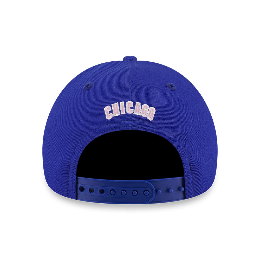NEW ERA X MLB X BLACKPINK 2025 CHICAGO CUBS ROYAL BLUE 9FORTY CAP