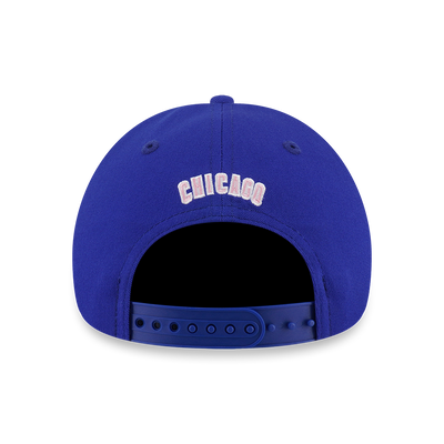 NEW ERA X MLB X BLACKPINK 2025 CHICAGO CUBS ROYAL BLUE 9FORTY CAP