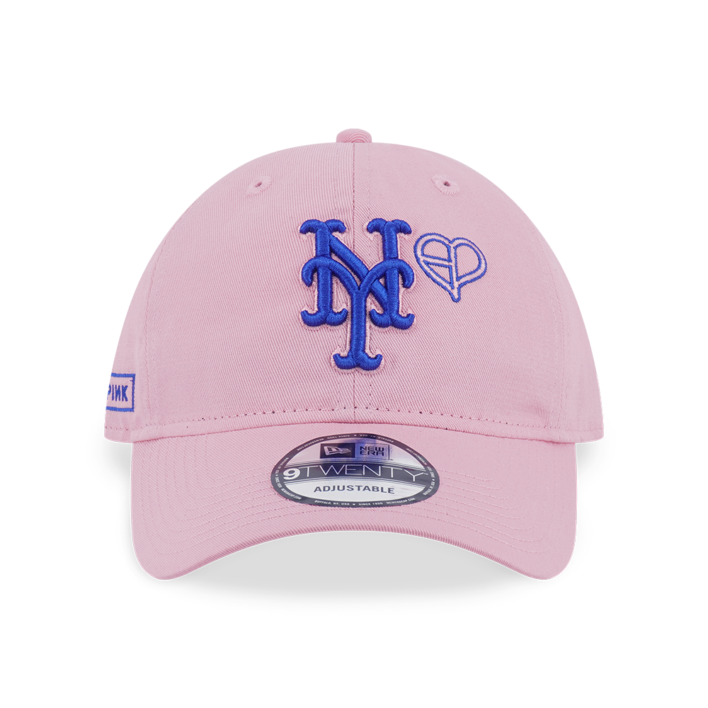 NEW ERA X MLB X BLACKPINK 2025 NEW YORK METS PINK 9TWENTY CAP