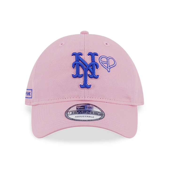 NEW ERA X MLB X BLACKPINK 2025 NEW YORK METS PINK 9TWENTY CAP