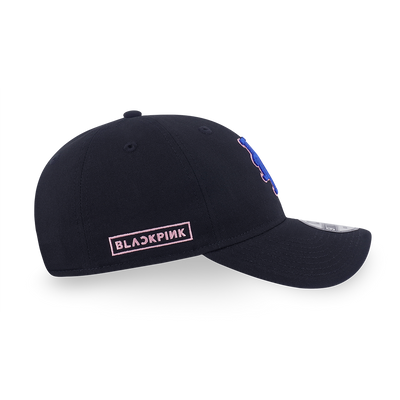 NEW ERA X MLB X BLACKPINK 2025 NEW YORK METS BLACK 9TWENTY CAP