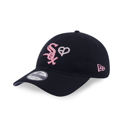 NEW ERA X MLB X BLACKPINK 2025 CHICAGO WHITE SOX BLACK 9TWENTY CAP