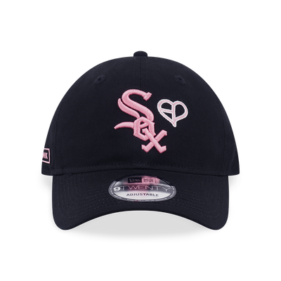 NEW ERA X MLB X BLACKPINK 2025 CHICAGO WHITE SOX BLACK 9TWENTY CAP