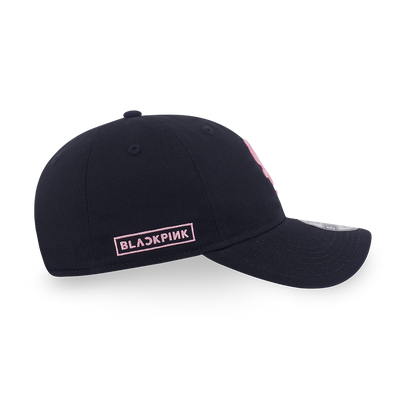 NEW ERA X MLB X BLACKPINK 2025 CHICAGO WHITE SOX BLACK 9TWENTY CAP