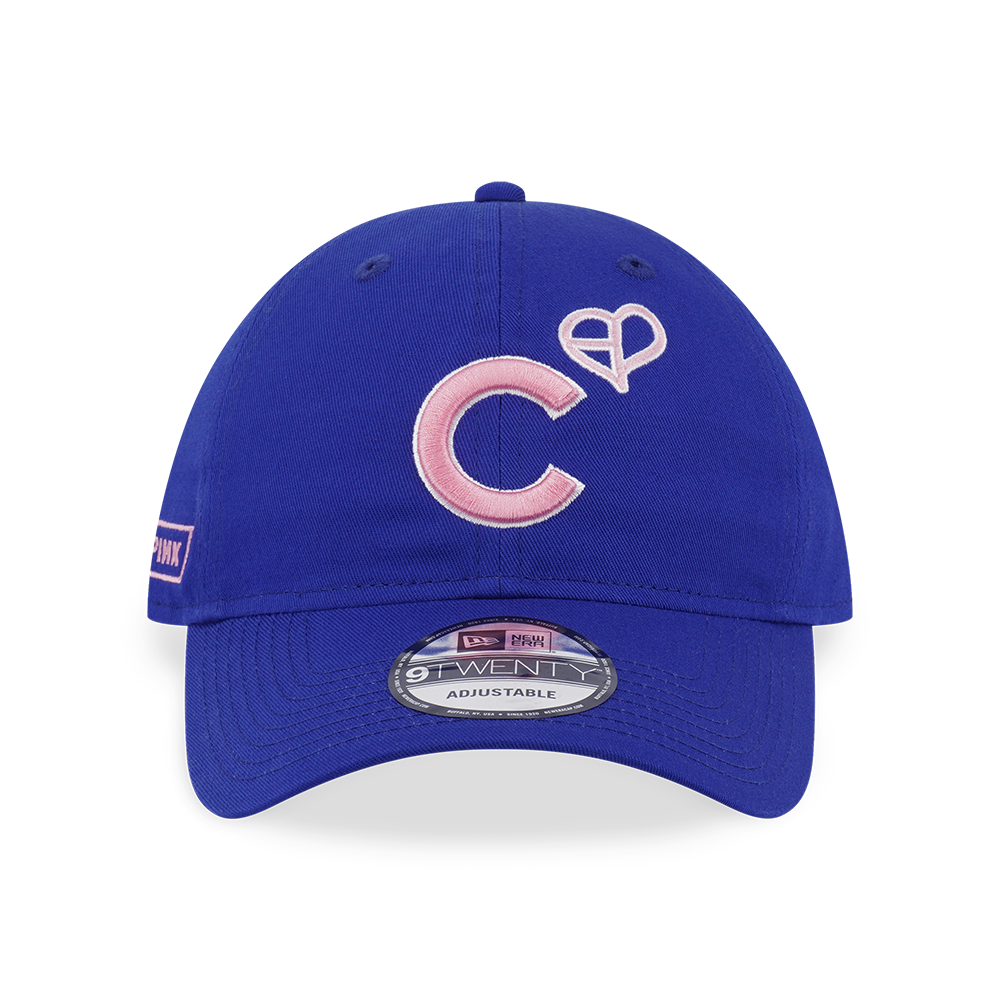 NEW ERA X MLB X BLACKPINK 2025 CHICAGO CUBS ROYAL BLUE 9TWENTY CAP