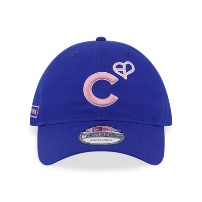 NEW ERA X MLB X BLACKPINK 2025 CHICAGO CUBS ROYAL BLUE 9TWENTY CAP