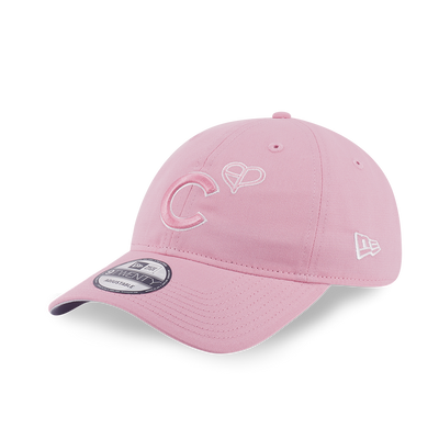 NEW ERA X MLB X BLACKPINK 2025 CHICAGO CUBS PINK 9TWENTY CAP