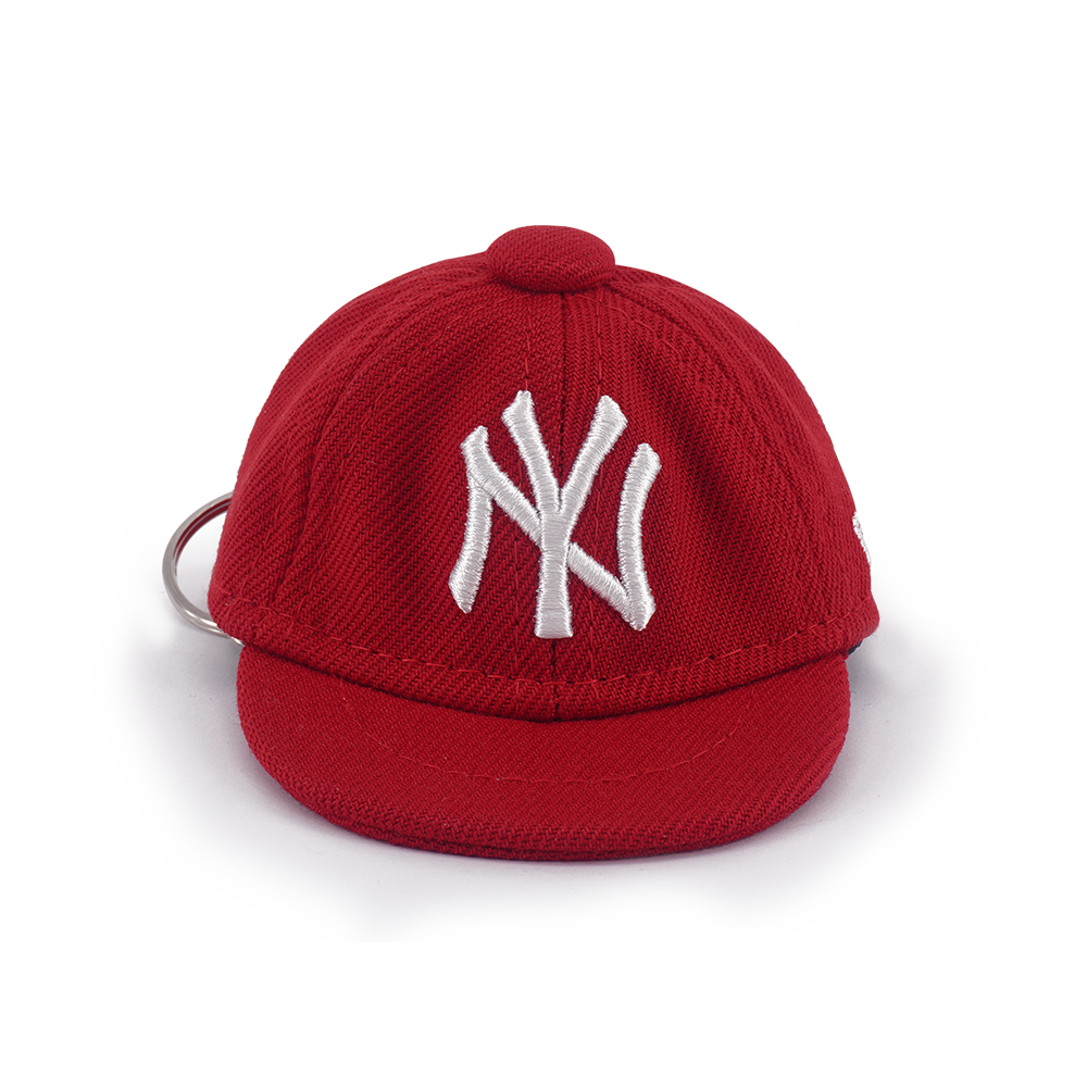 NEW YORK YANKEES SCARLET RED MINI CAP KEYCHAIN – New Era Hong Kong