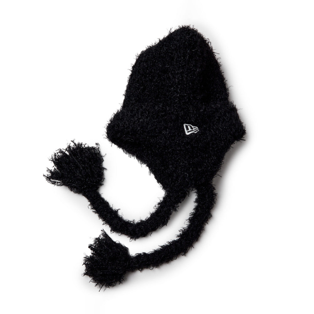 NEW ERA SQUARE SHAGGY KNIT FLAP BLACK WOMEN BEANIE – New Era Hong Kong