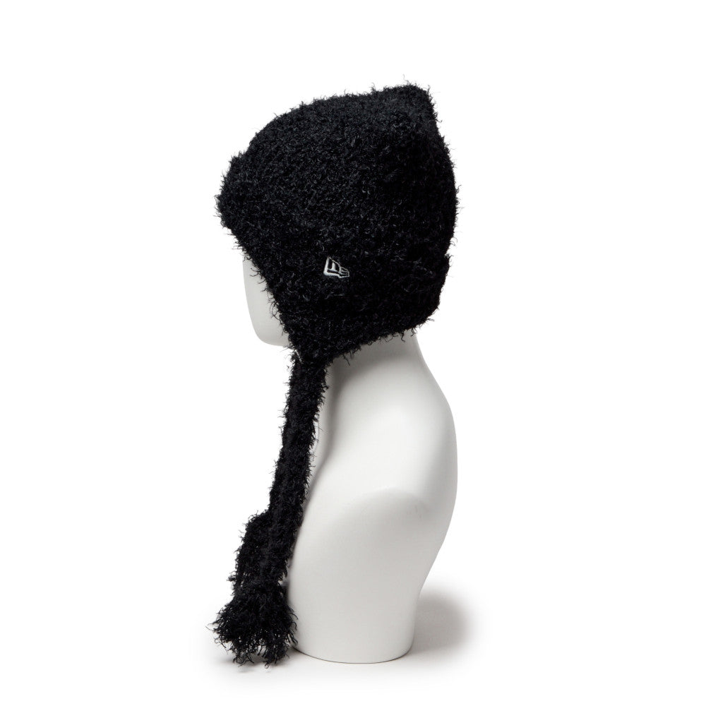 NEW ERA SQUARE SHAGGY KNIT FLAP BLACK WOMEN BEANIE – New Era Hong Kong