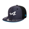 ALPINE KIDS ESTEBAN OCON BLACK 9FIFTY SNAPBACK CAP