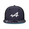 ALPINE KIDS ESTEBAN OCON BLACK 9FIFTY SNAPBACK CAP