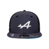 ALPINE KIDS ESTEBAN OCON BLACK 9FIFTY SNAPBACK CAP