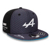 ALPINE KIDS ESTEBAN OCON BLACK 9FIFTY SNAPBACK CAP