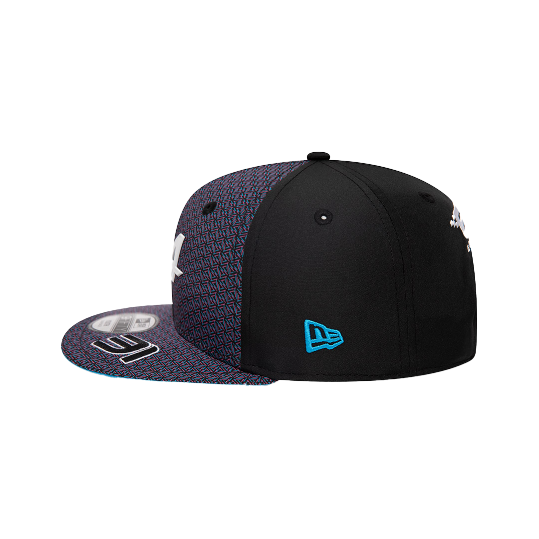 ALPINE KIDS ESTEBAN OCON BLACK 9FIFTY SNAPBACK CAP