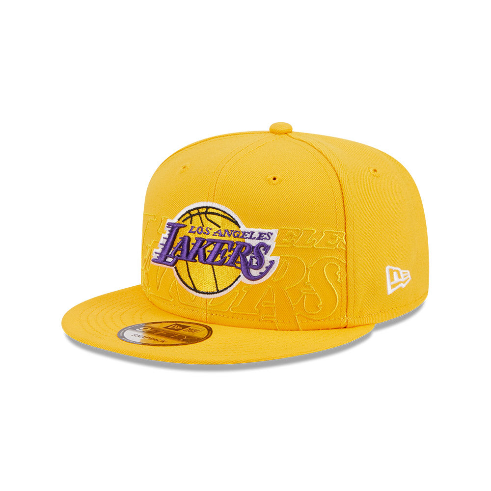 NBA LOS ANGELES LAKERS AUTHENTICS ON-STAGE 2023 DRAFT YELLOW 9FIFTY CAP