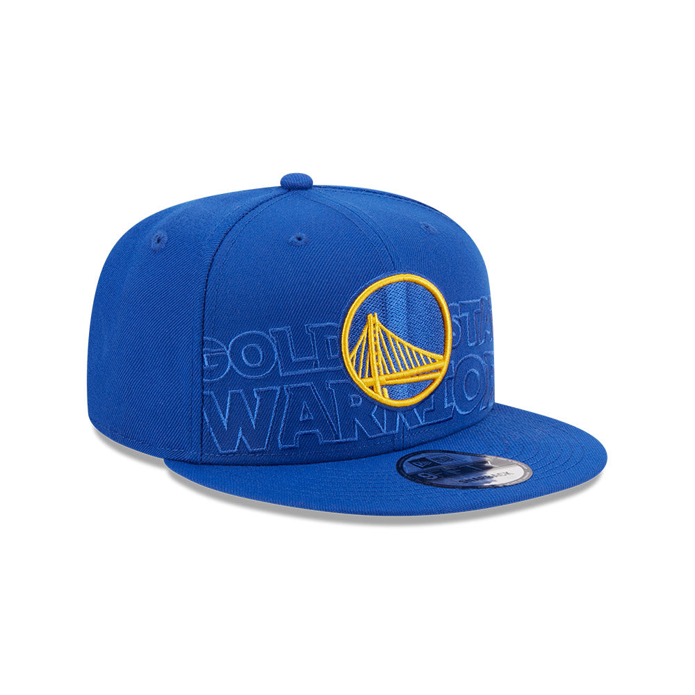 NBA GOLDEN STATE WARRIORS AUTHENTICS ON-STAGE 2023 DRAFT BLUE 9FIFTY CAP