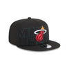 NBA MIAMI HEAT AUTHENTICS ON-STAGE 2023 DRAFT BLACK 9FIFTY CAP