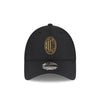 AC MILAN GOLDEN LOGO BASIC BLACK 9FORTY CAP