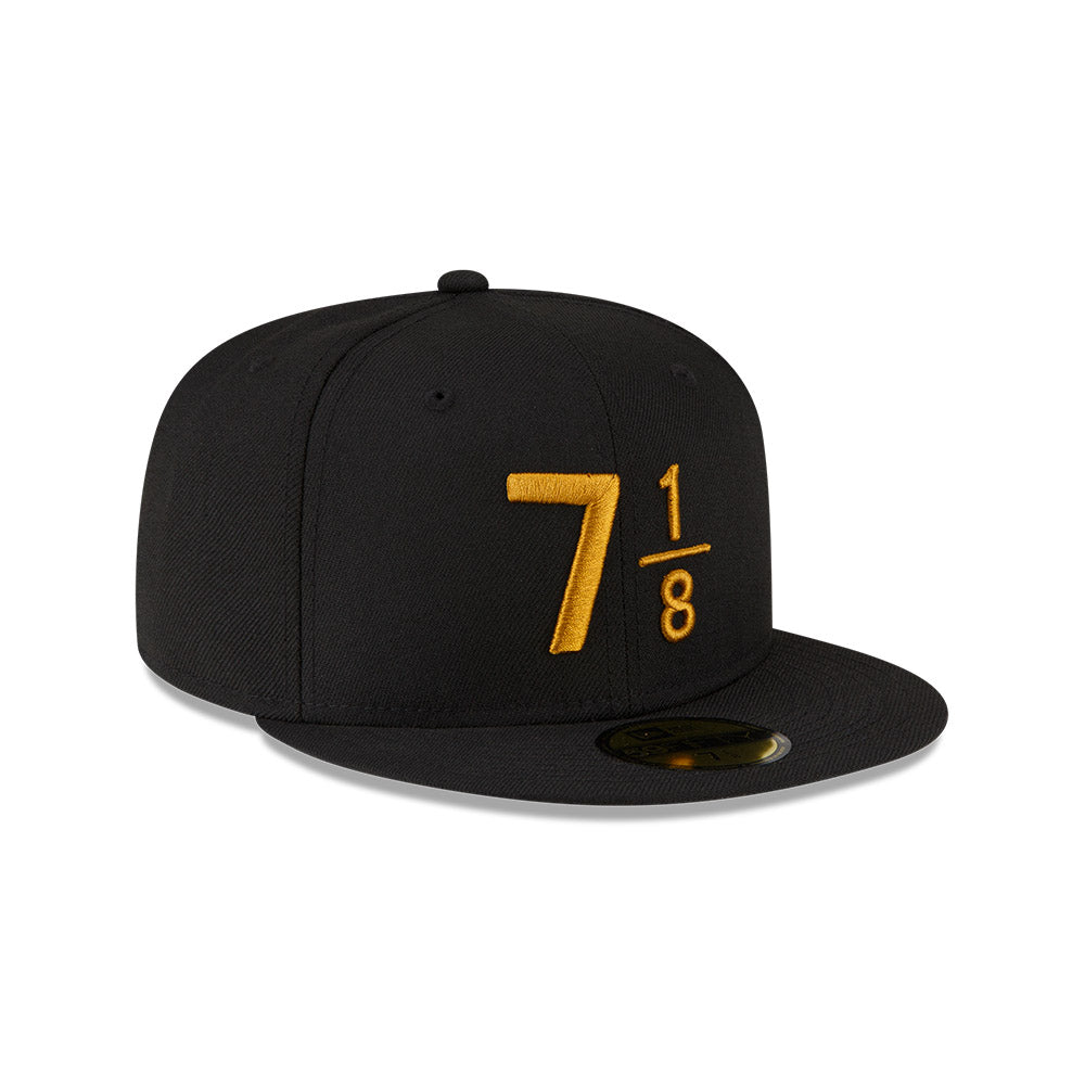 NEW ERA 59FIFTY DAY 7 1/8  BLACK 59FIFTY CAP