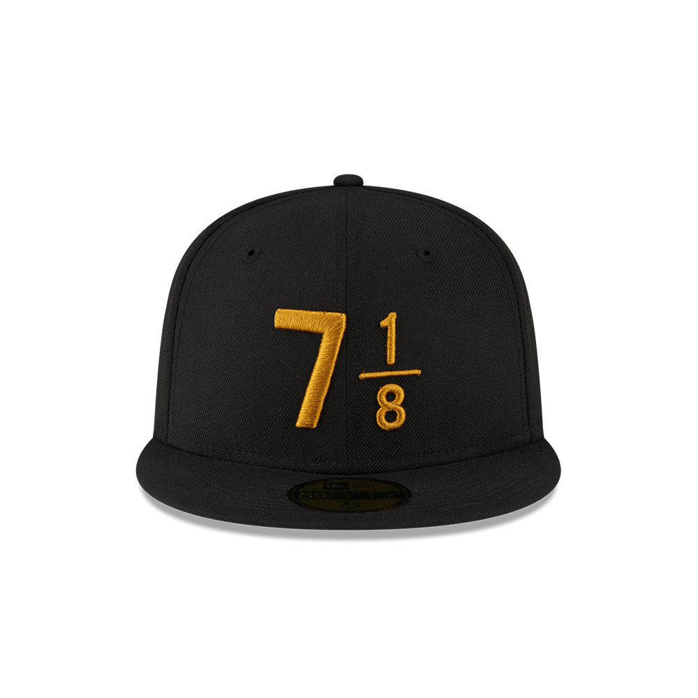 NEW ERA 59FIFTY DAY 7 1/8  BLACK 59FIFTY CAP