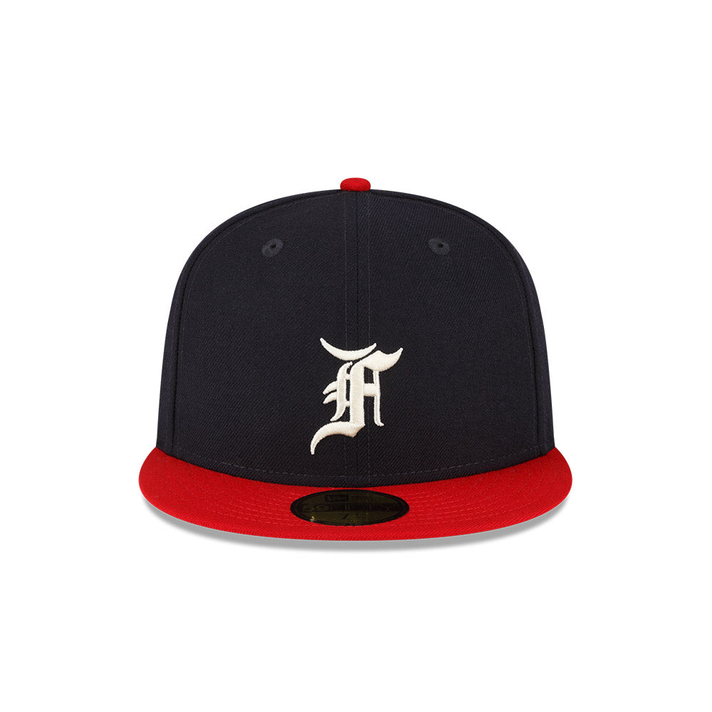 FEAR OF GOD THE CLASSIC COLLECTION - ATLANTA BRAVES NAVY 59FIFTY CAP