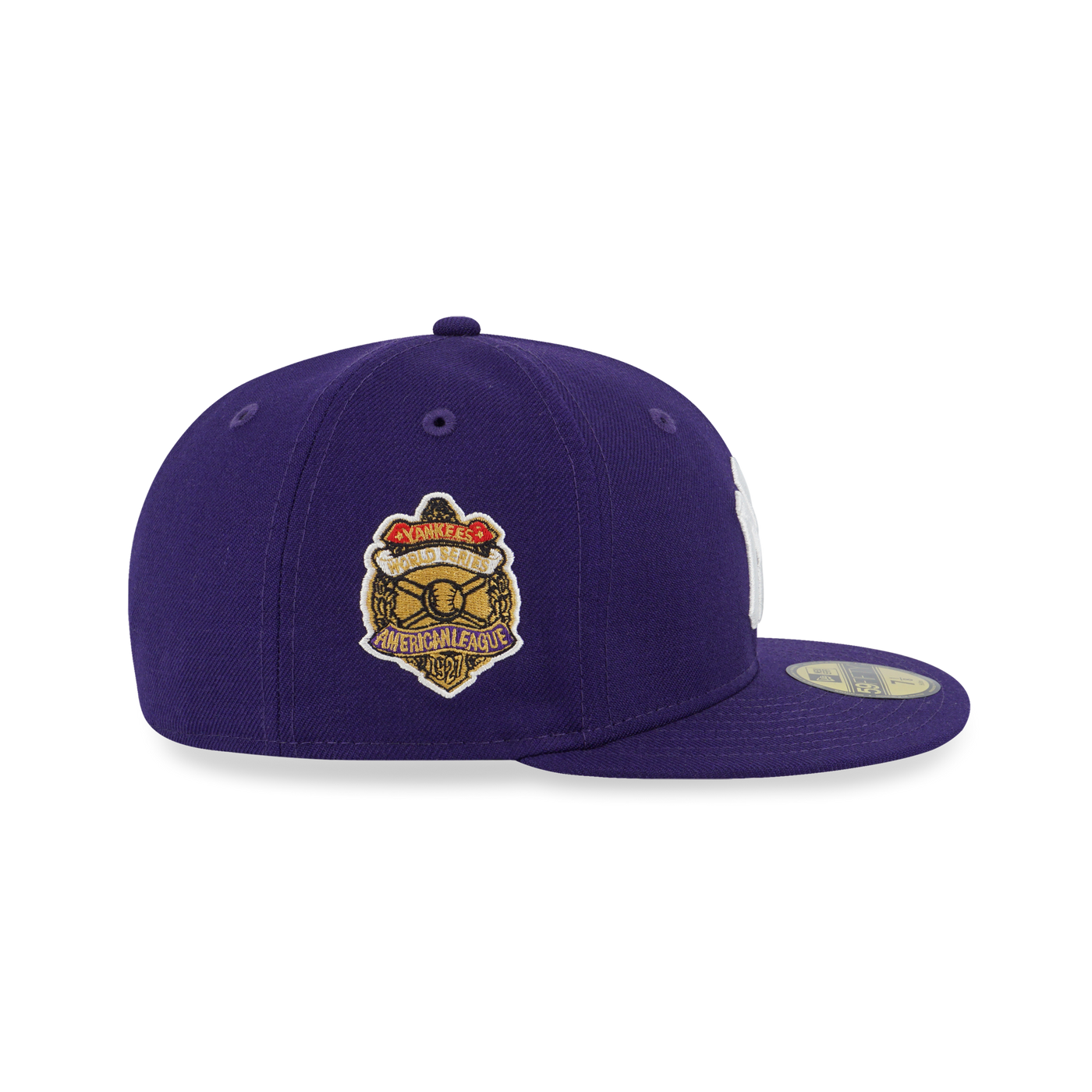 NEW YORK YANKEES COOPERSTOWN ROYAL PURPLE 59FIFTY CAP